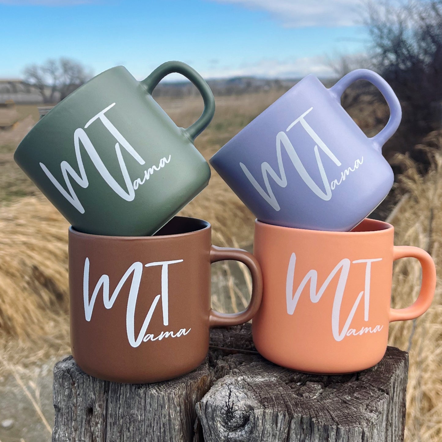 MONTANA MAMA MUG -LILAC