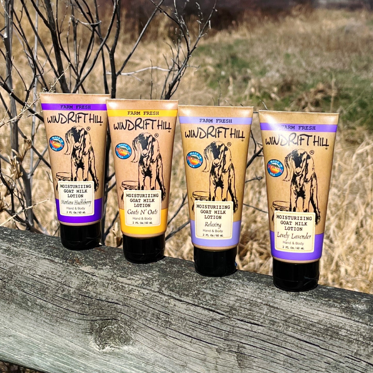 GOAT MILK LOTION TUBE -2 OZ