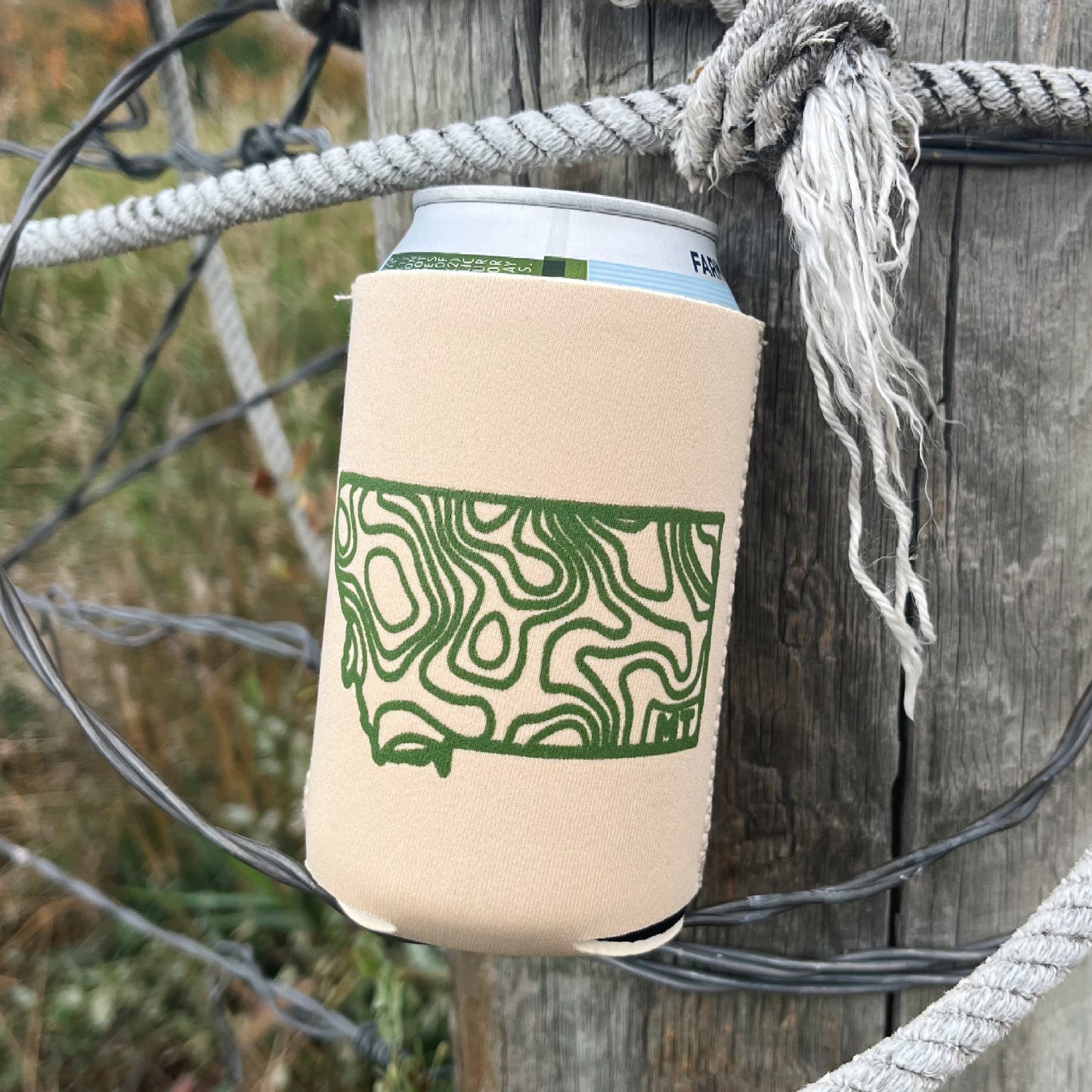 MONTANA TOPOGRAPHIC KOOZIE