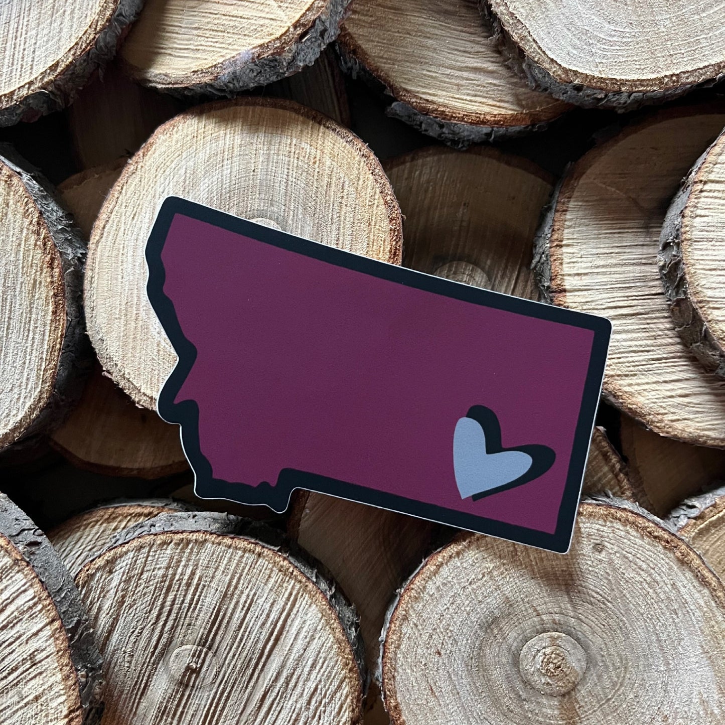 MONTANA HEART TEAM STICKERS