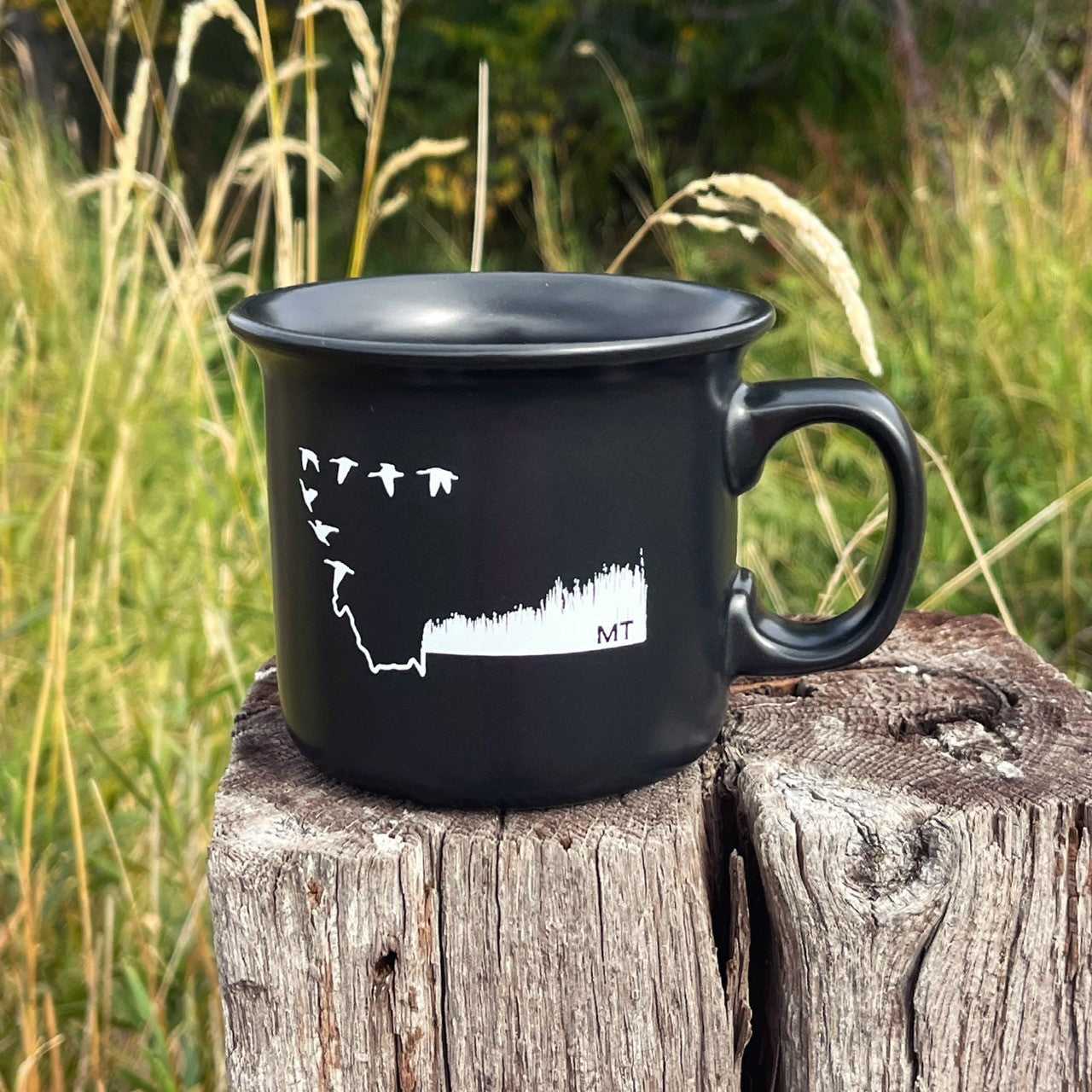 MONTANA WATERFOWL CERAMIC MUG