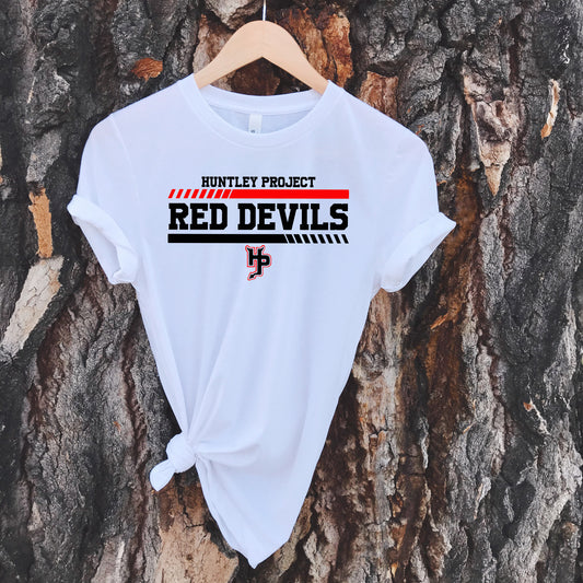 HP RED DEVILS TEE -WHITE
