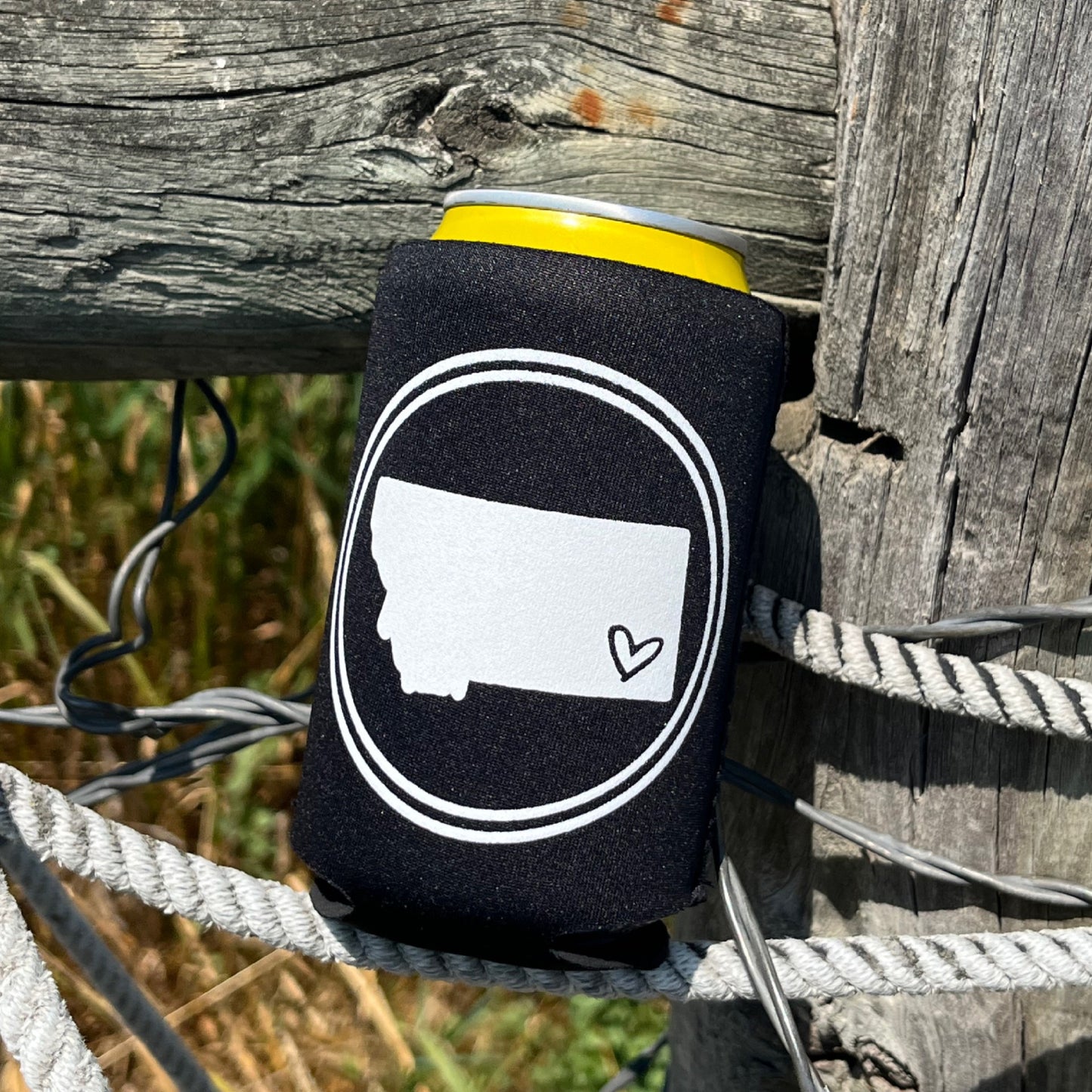 BLACK & WHITE MONTANA KOOZIES