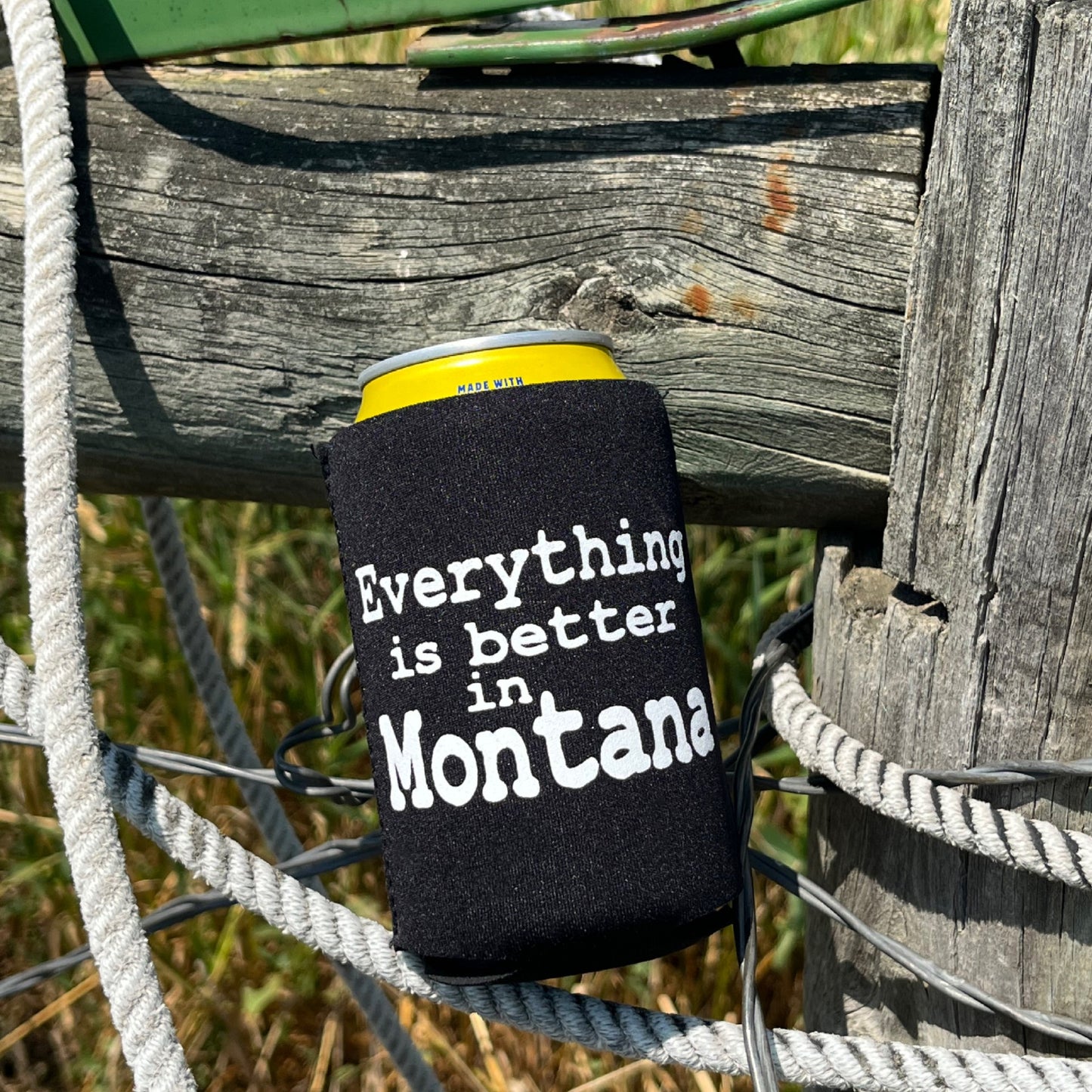 BLACK & WHITE MONTANA KOOZIES