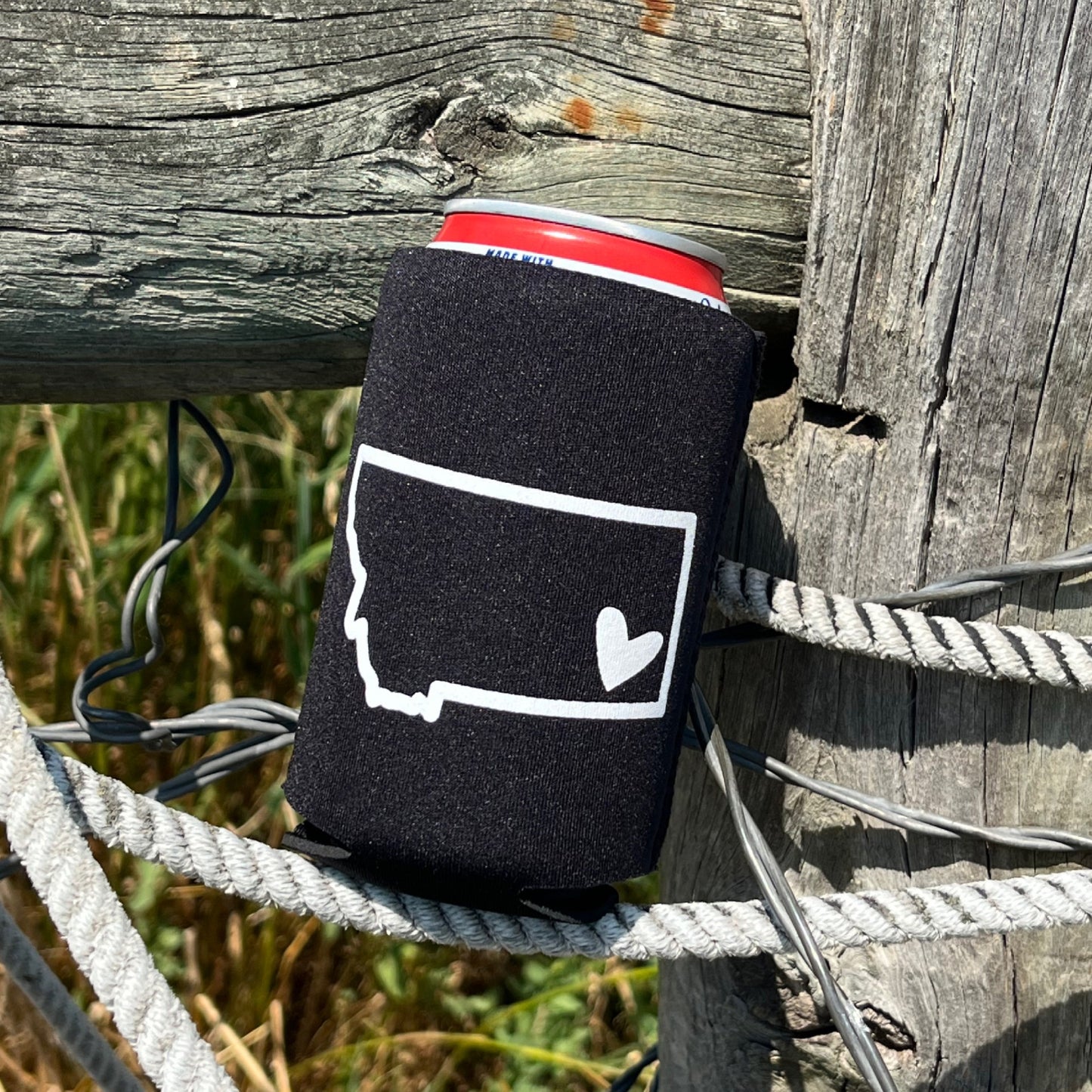 BLACK & WHITE MONTANA KOOZIES