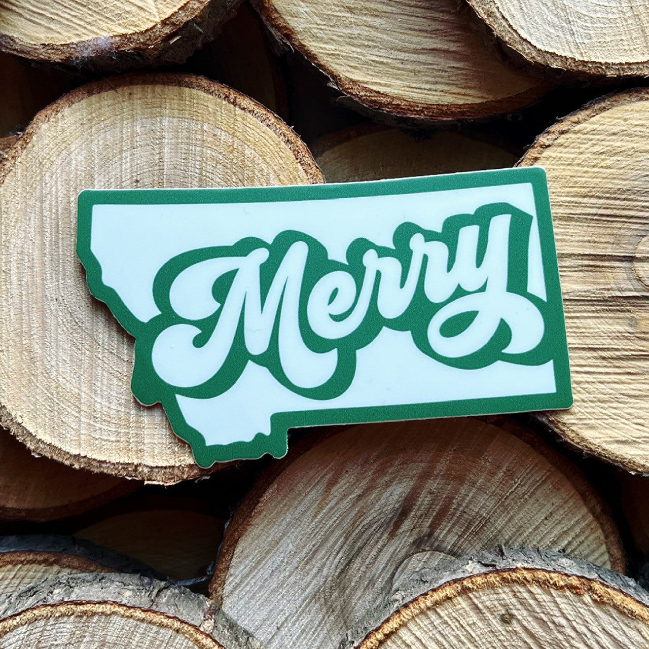 MERRY MONTANA STICKERS