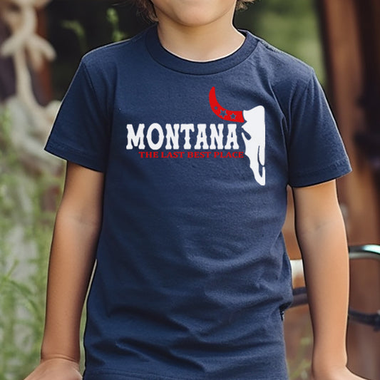 YOUTH MONTANA LAST BEST PLACE TEE