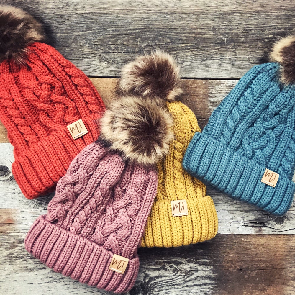 CLOSEOUT! MT POM BEANIE