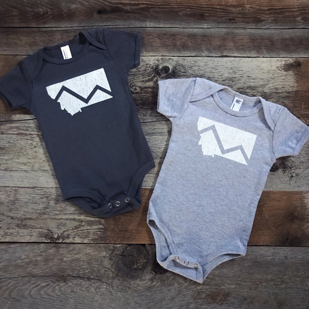 CLOSEOUT! MONTANA MOUNTAIN ONESIE