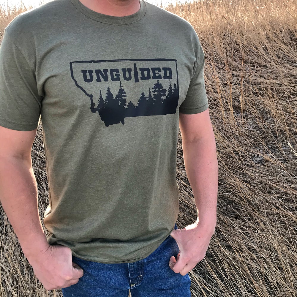 MEN'S MONTANA UNGUIDED TEE -MILITARY