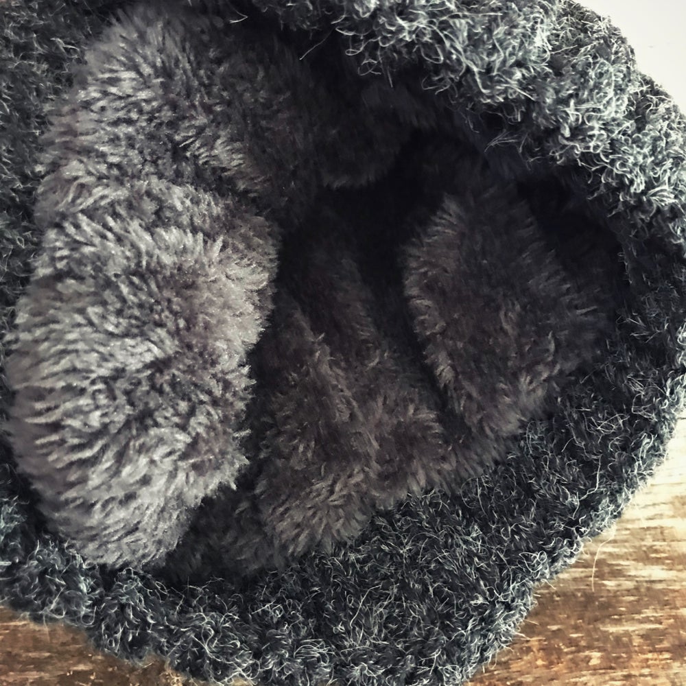 MONTANA LINED BUFFALO CHECK POM BEANIE