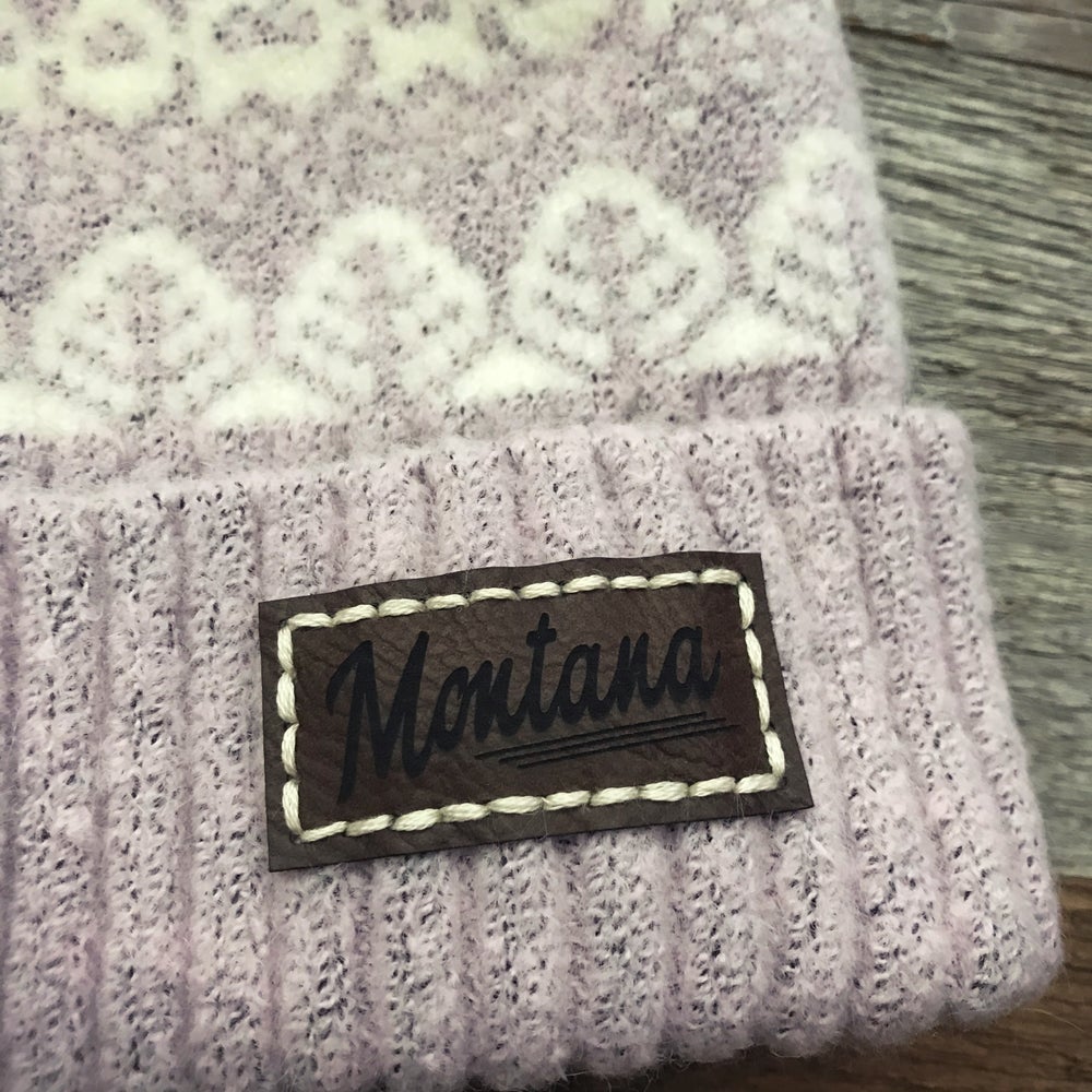MONTANA THICK KNIT POM BEANIE