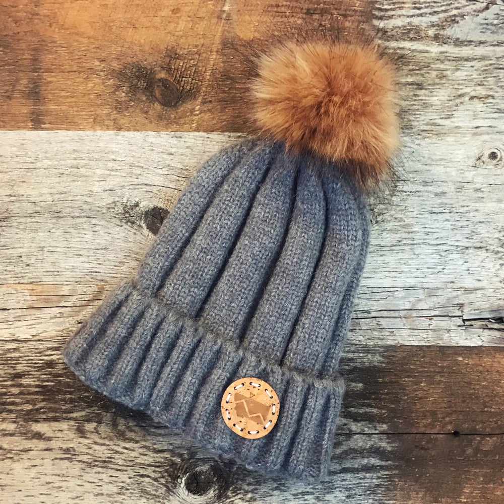 CLOSEOUT! MONTANA CORK POM BEANIE
