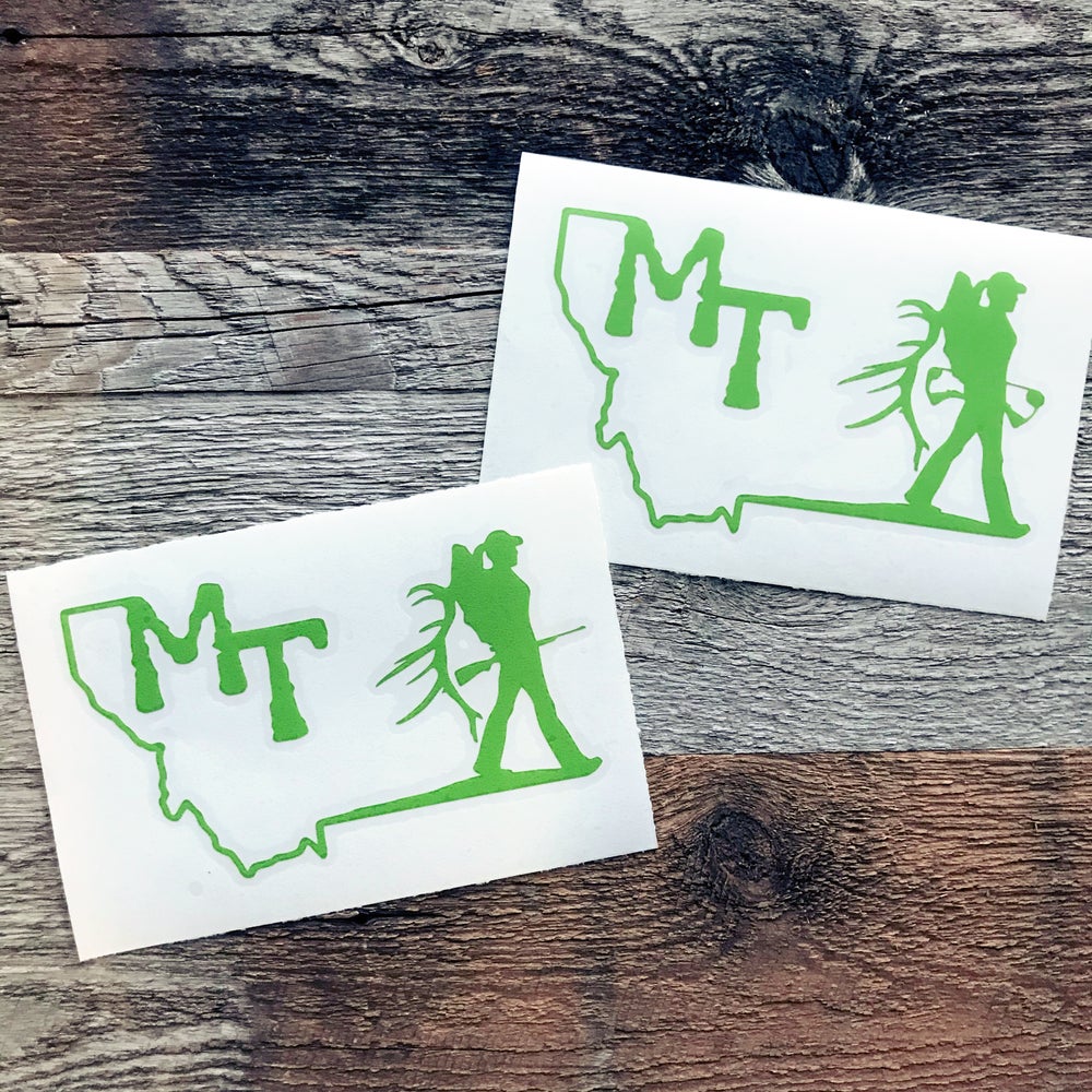 MONTANA HUNTRESS DECALS