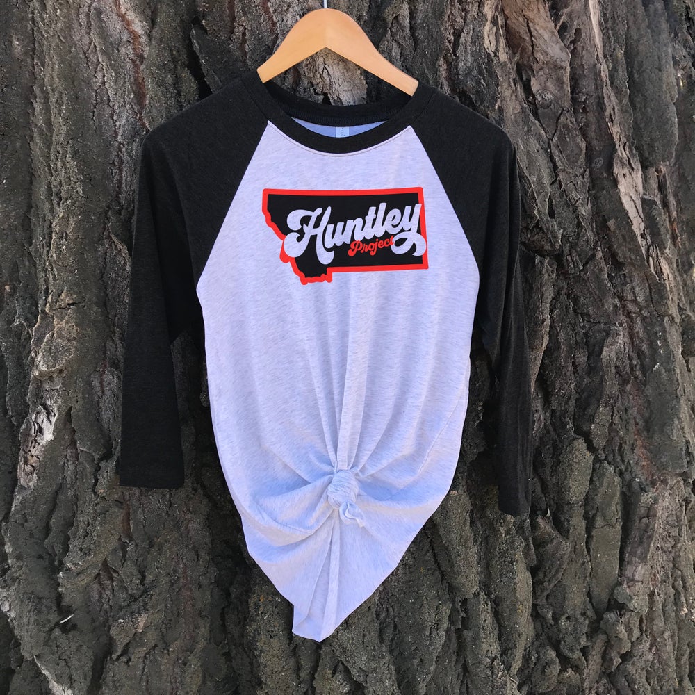 HUNTLEY PROJECT RAGLAN -BLACK