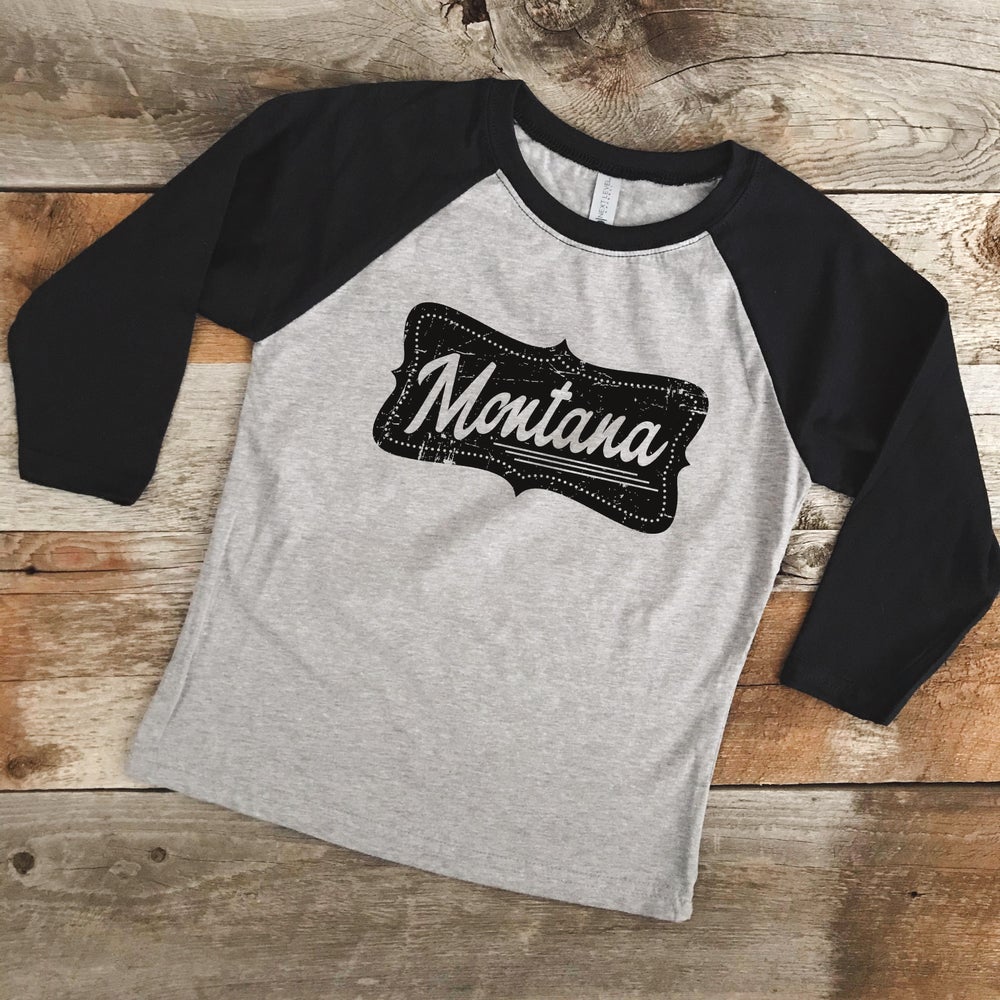 CLOSEOUT! YOUTH MONTANA RAGLAN