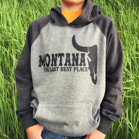 CLOSEOUT! YOUTH MONTANA LAST BEST PLACE HOODIE
