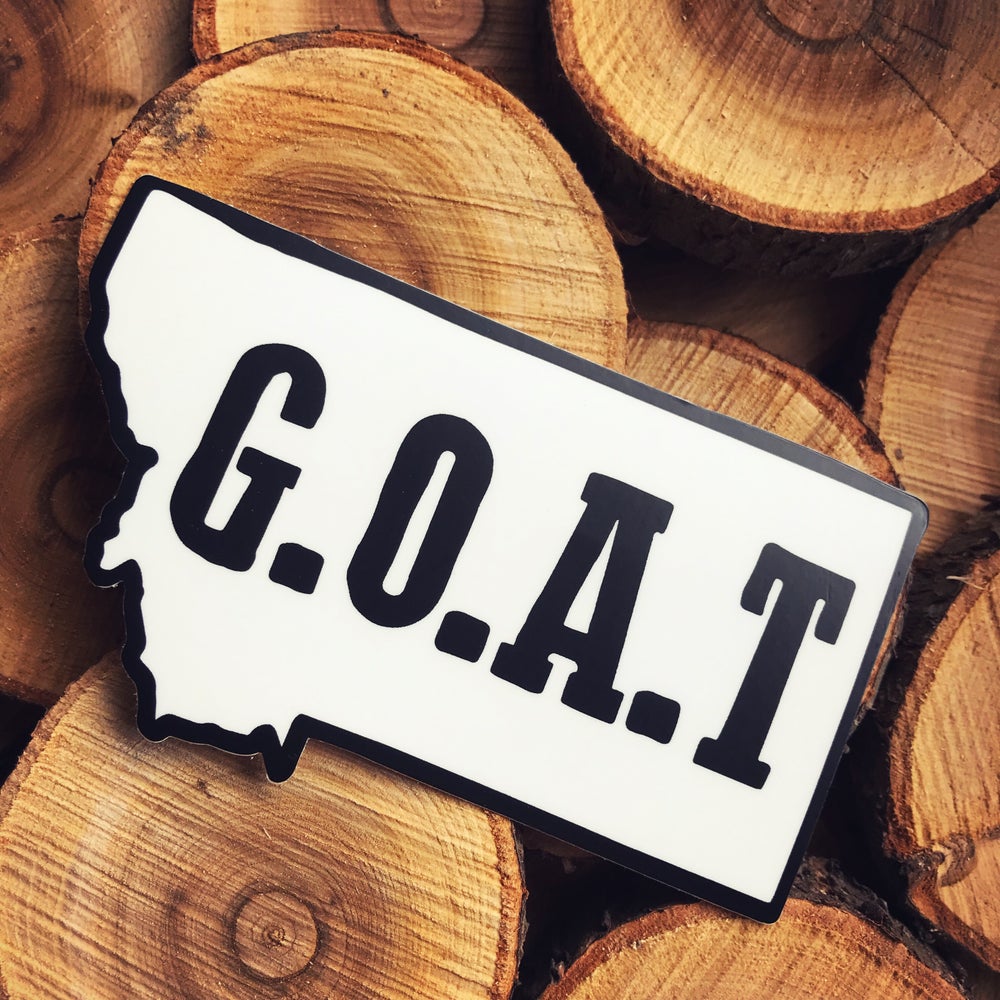 CLOSEOUT! MONTANA GOAT STICKERS