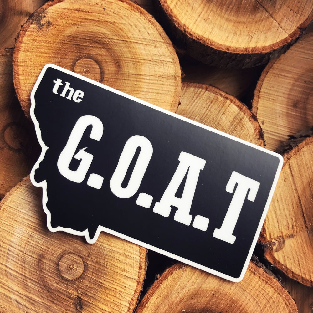 CLOSEOUT! MONTANA GOAT STICKERS