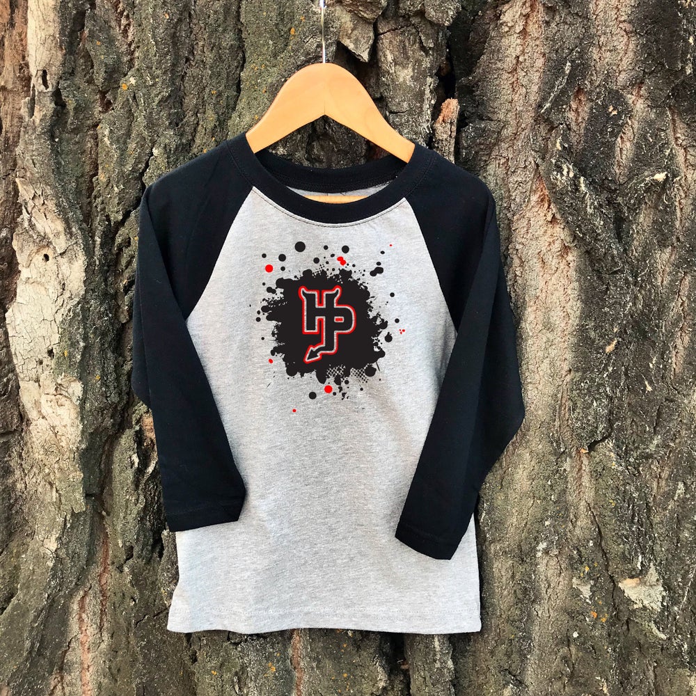 YOUTH HUNTLEY PROJECT SPLATTER RAGLAN
