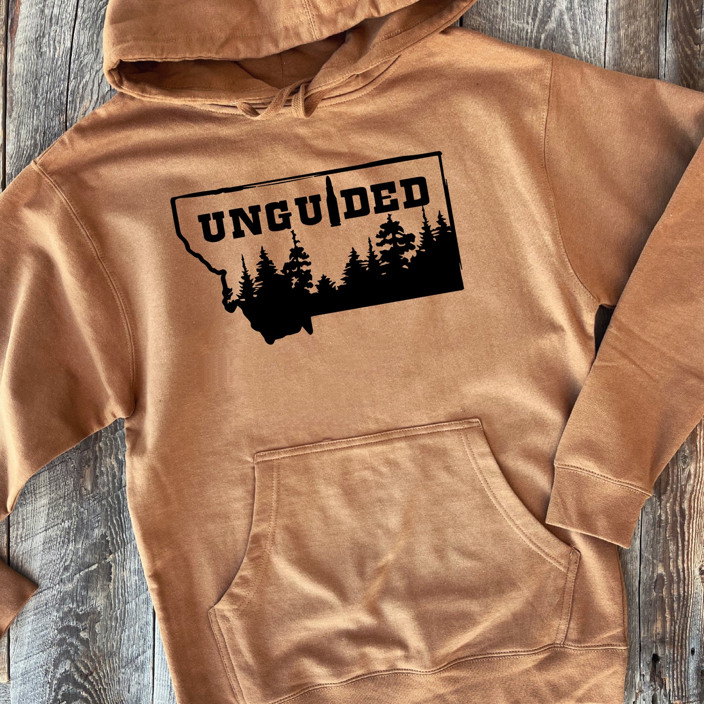 MEN'S MONTANA UNGUIEDED HOODIE -SADDLE