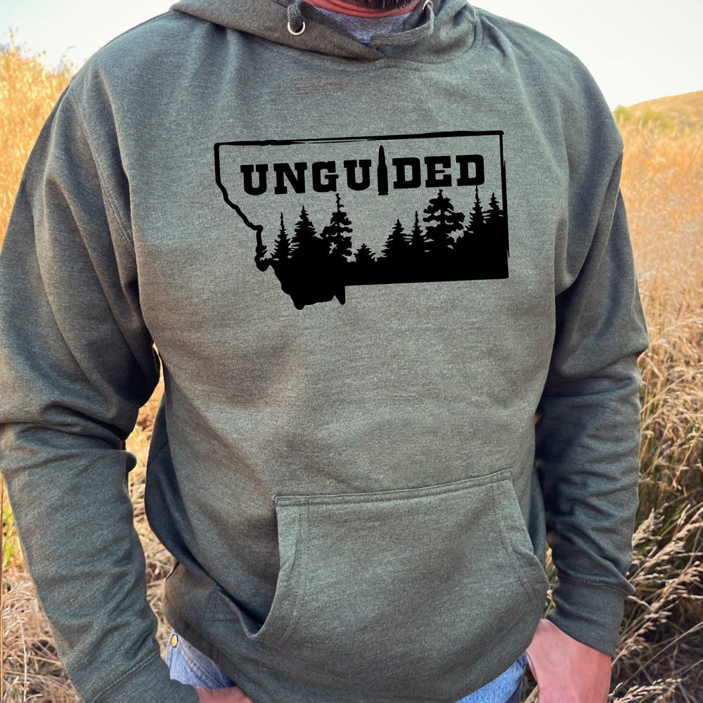 MEN'S MONTANA UNGUIEDED HOODIE -ARMY