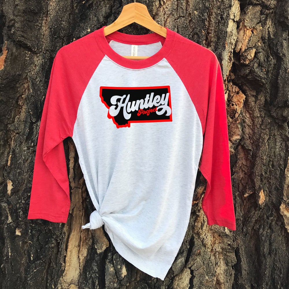HUNTLEY PROJECT RAGLAN -RED