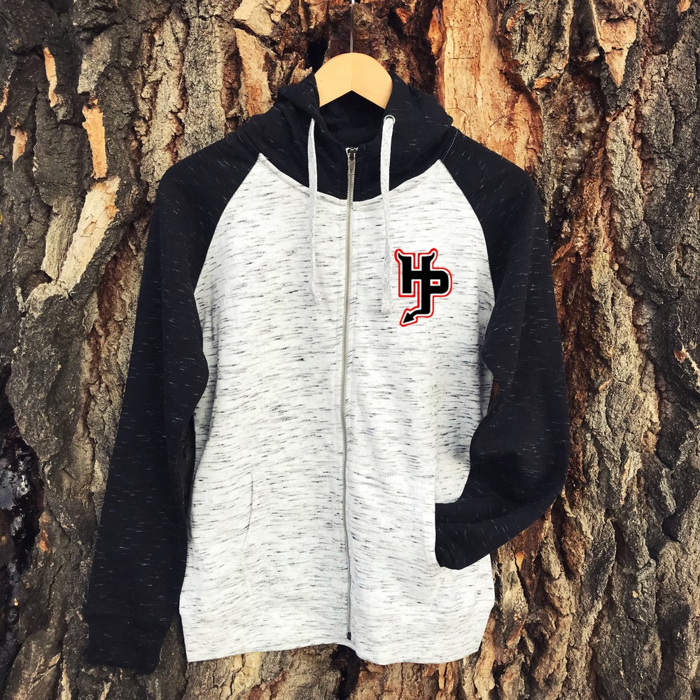 WOMEN'S HP RAGLAN ZIP-UP -2 COLORS AVAILABLE