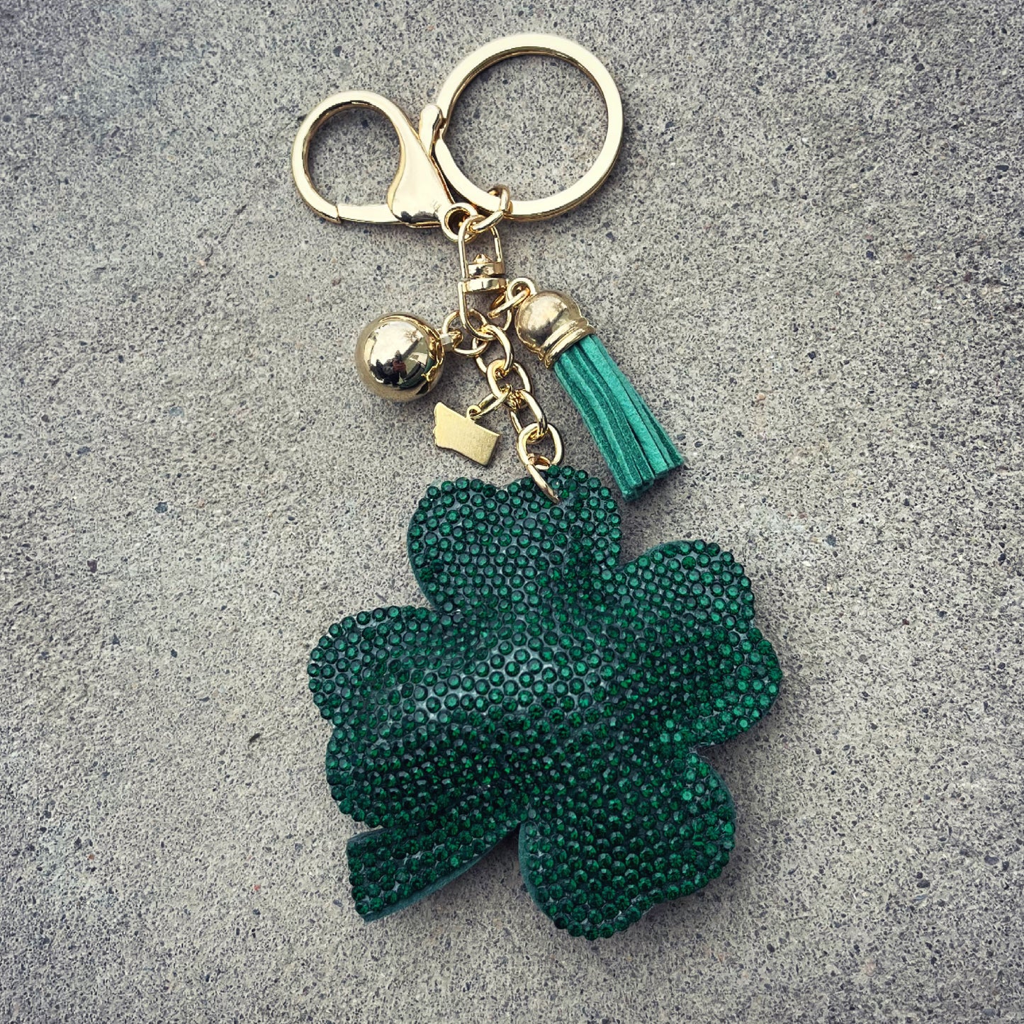 LUCKY MONTANA CHARM KEYCHAIN