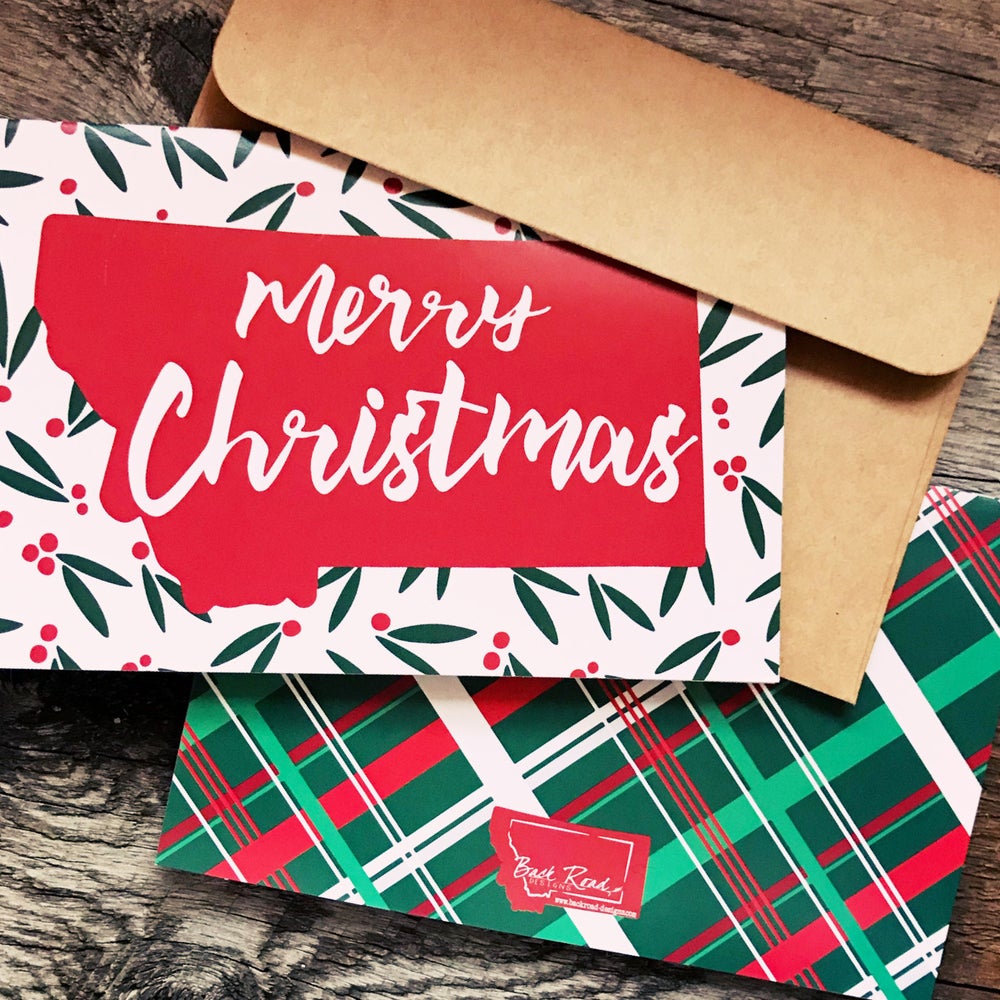 MONTANA MERRY CHRISTMAS GREETING CARDS