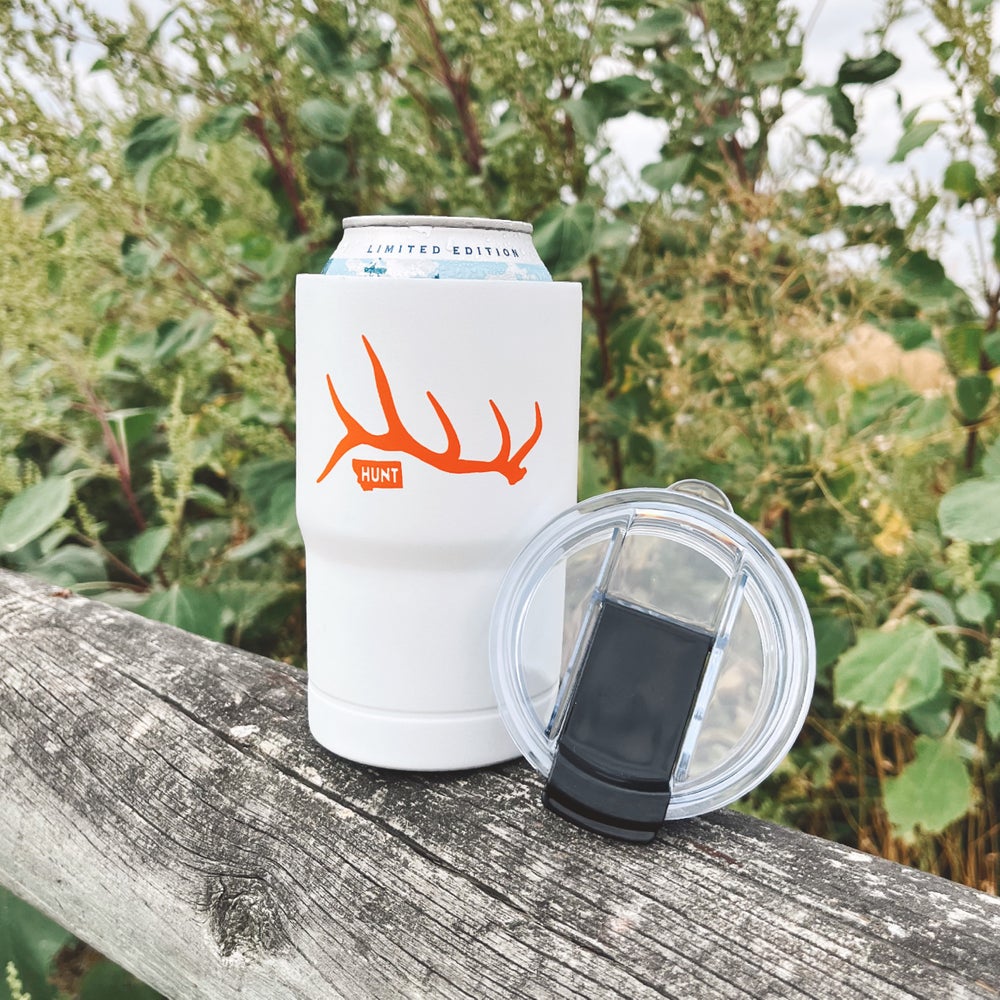 CLOSEOUT! MT HUNT SHED INSULATOR TUMBLER -WHITE