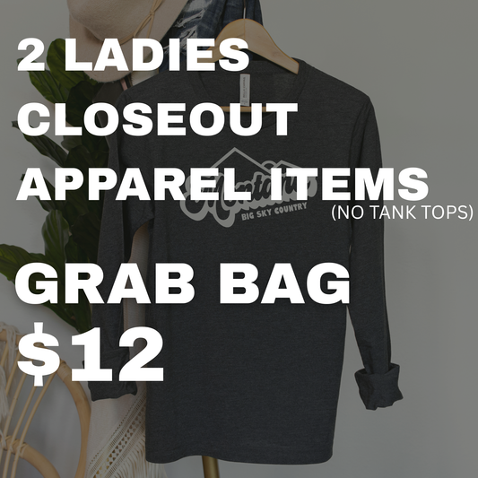2 LADIES CLOSEOUT APPAREL ITEMS GRAB BAG