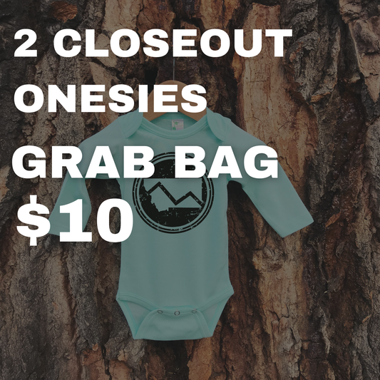 2 CLOSEOUT ONESIES GRAB BAG