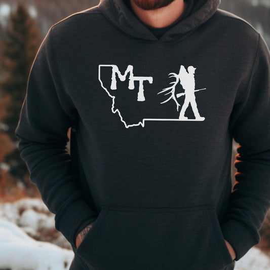 MEN'S MONTANA RIFLE HUNTER HOODIE -CHARCOAL HEATHER