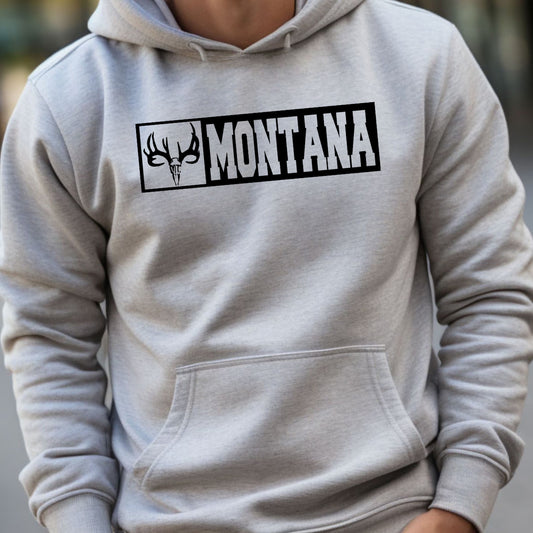 MEN'S WHITETAIL MONTANA HOODIE -GREY HEATHER