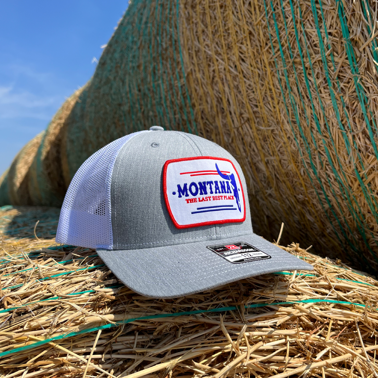 MONTANA LAST BEST PLACE HAT -RED, WHITE, & BLUE
