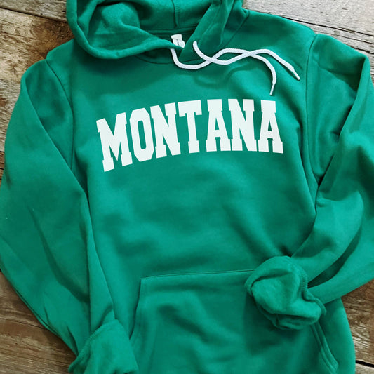 BASIC MONTANA HOODIE -KELLY GREEN