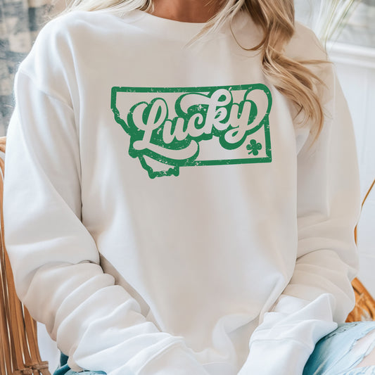 LUCKY MONTANA CREWNECK SWEATSHIRT