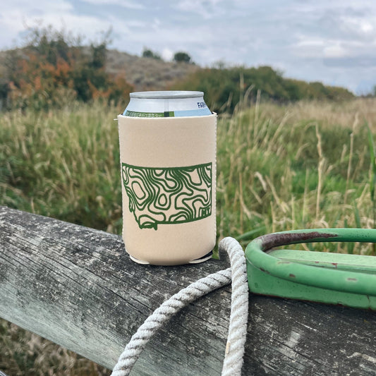 MONTANA TOPOGRAPHIC KOOZIE
