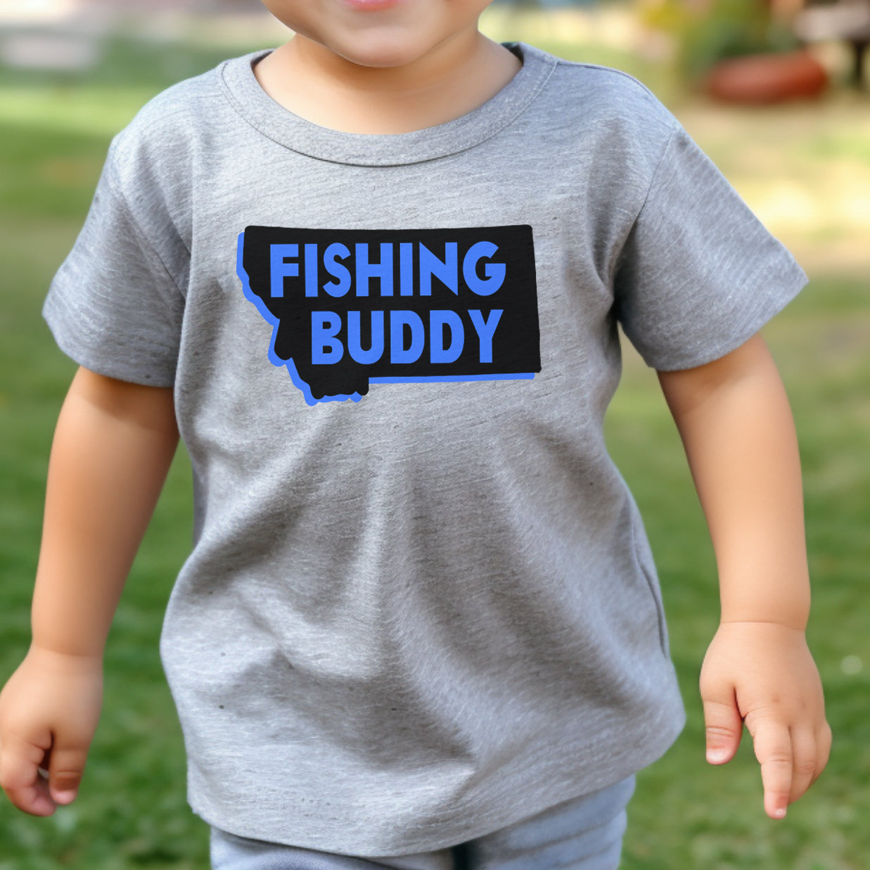 TODDLER FISHING BUDDY TEE