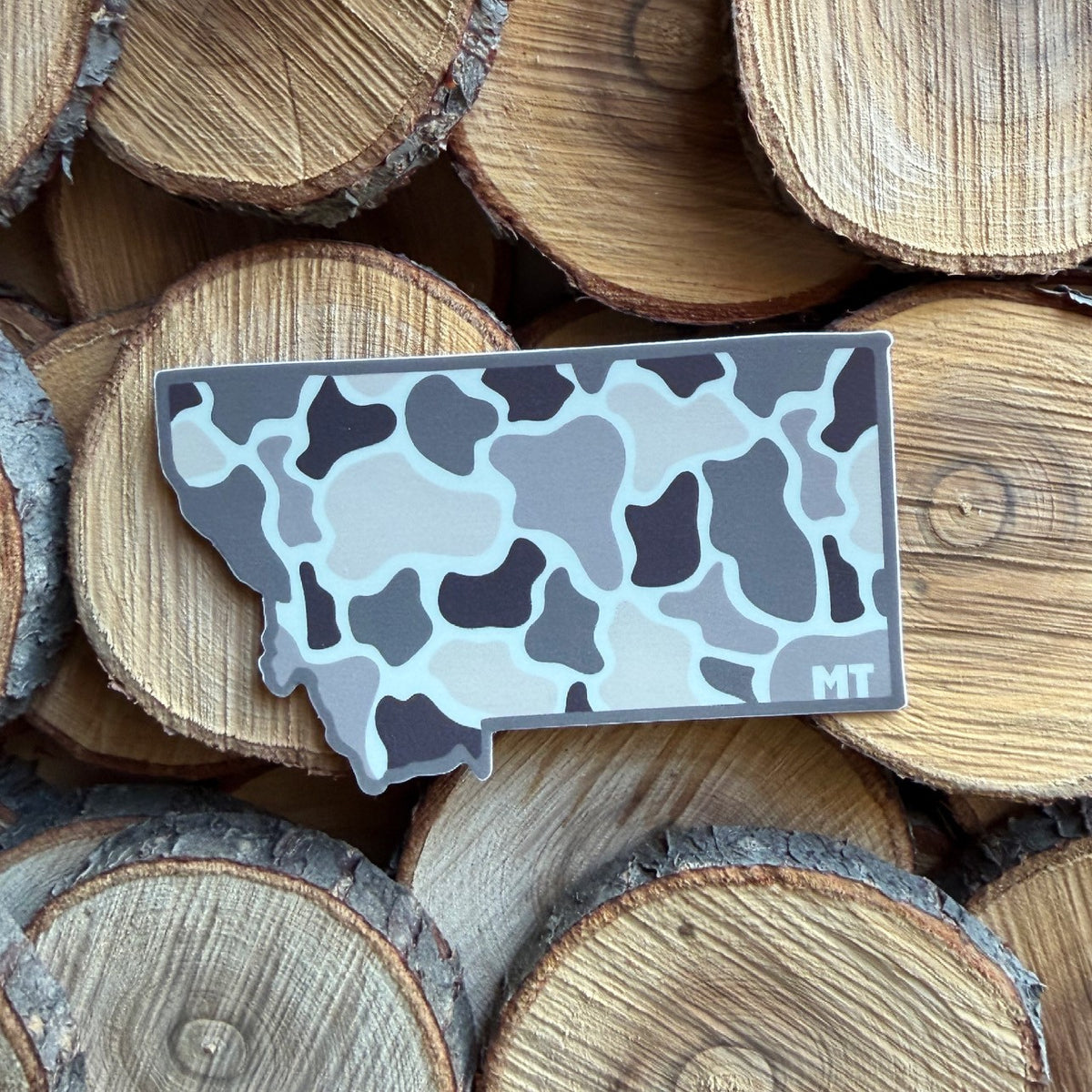 MONTANA DUCK CAMO STICKERS