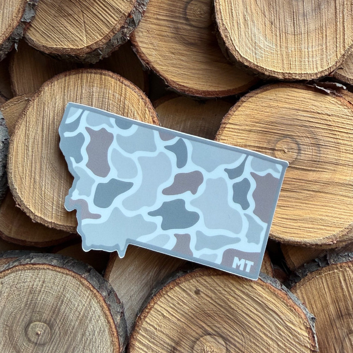 MONTANA DUCK CAMO STICKERS