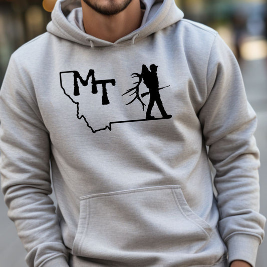 MEN'S MT RIFLE HUNTER HOODIE -GREY HEATHER