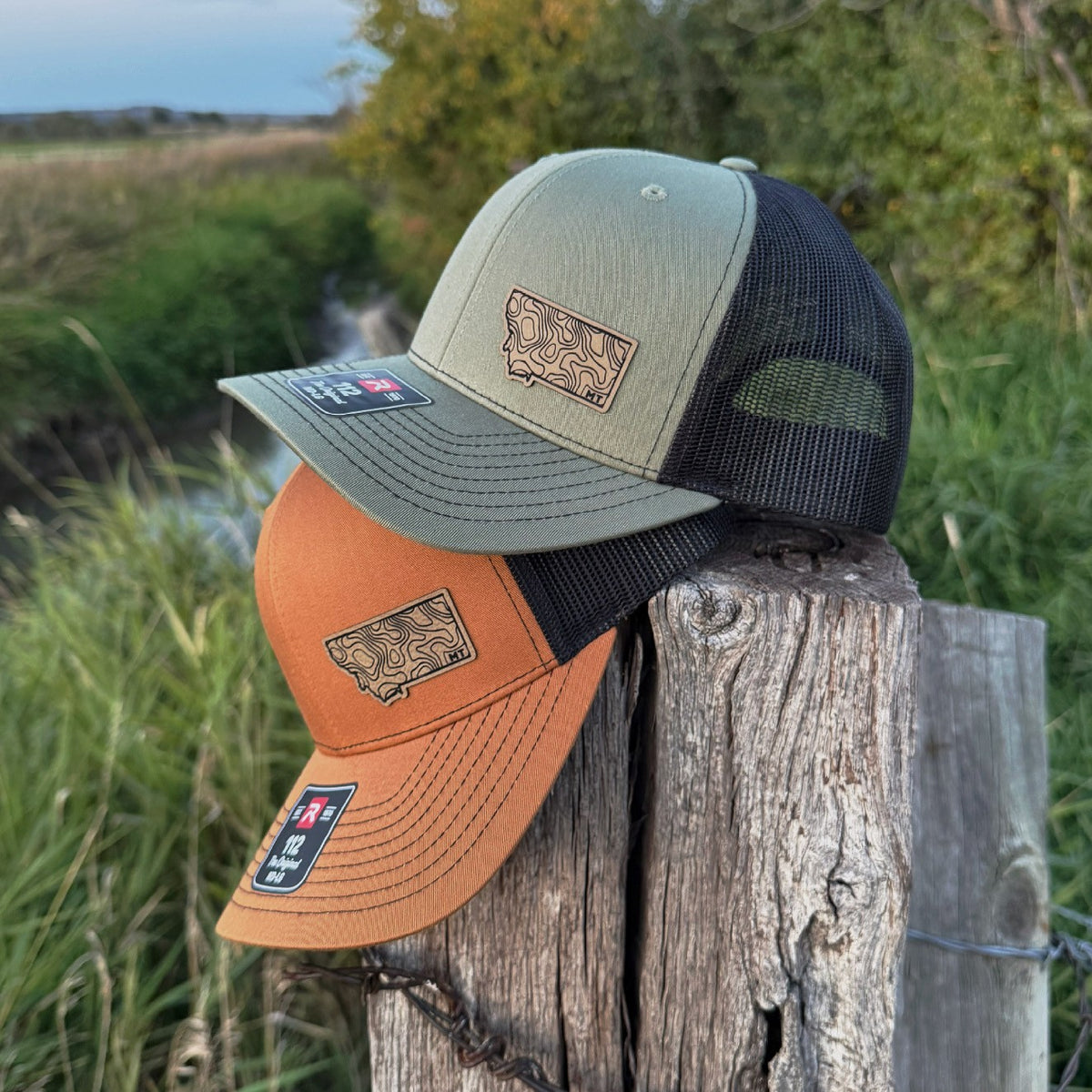 MONTANA TOPOGRAPHIC HAT -LODEN
