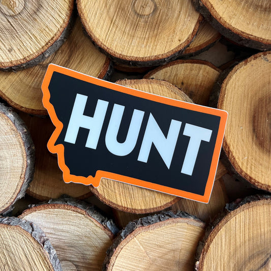 MONTANA HUNT STICKER