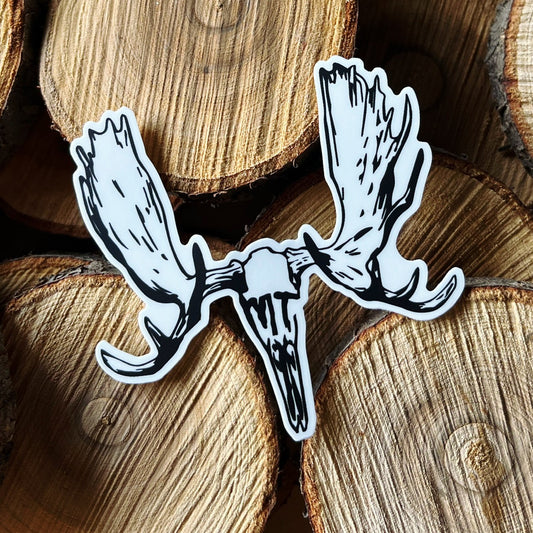 MONTANA MOOSE STICKER
