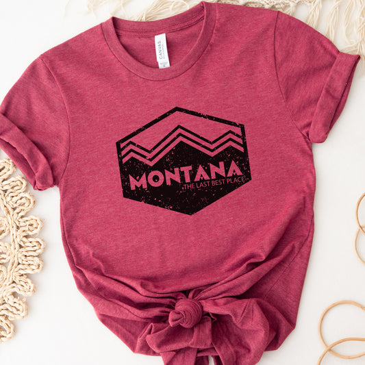 CLOSEOUT! MONTANA THE LAST BEST PLACE TEE