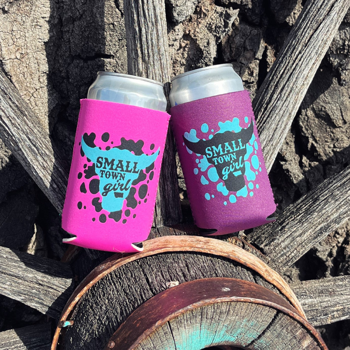 MONTANA SMALL TOWN GIRL KOOZIES