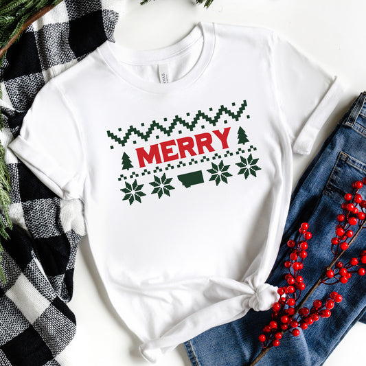 MERRY MONTANA TEE