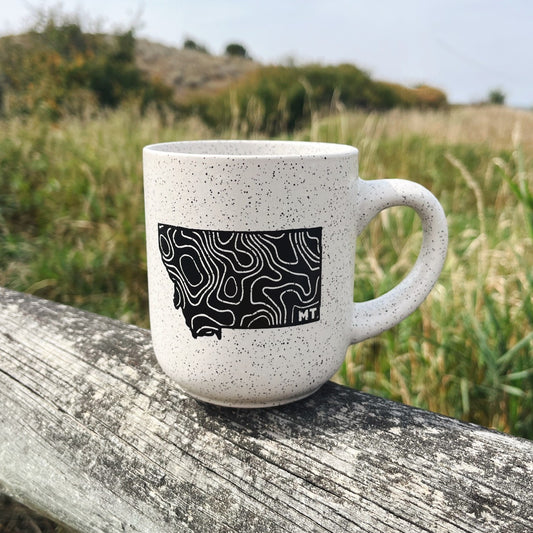 MONTANA TOPOGRAPHIC MUG